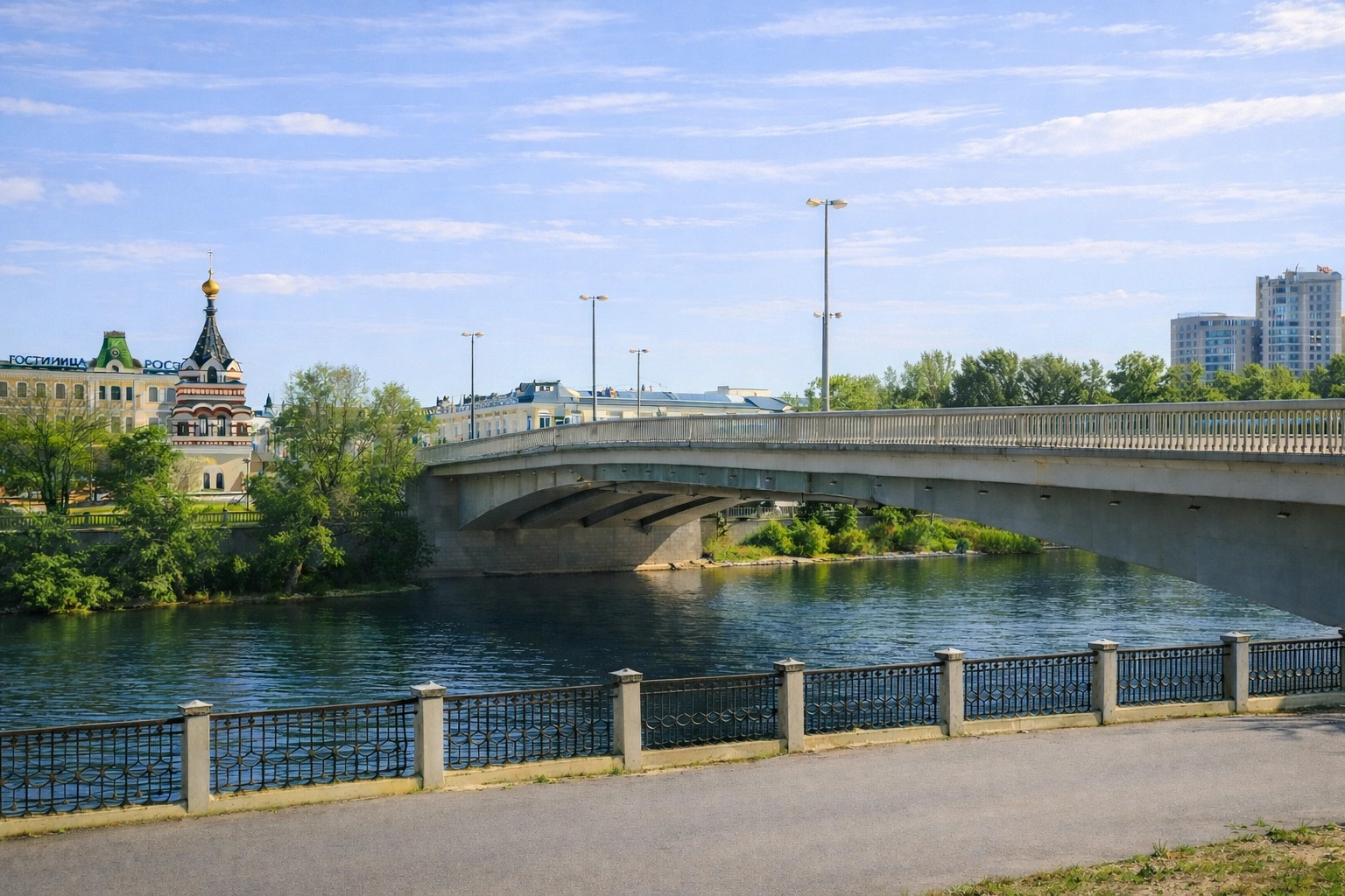 Омск: от собора до стрелки